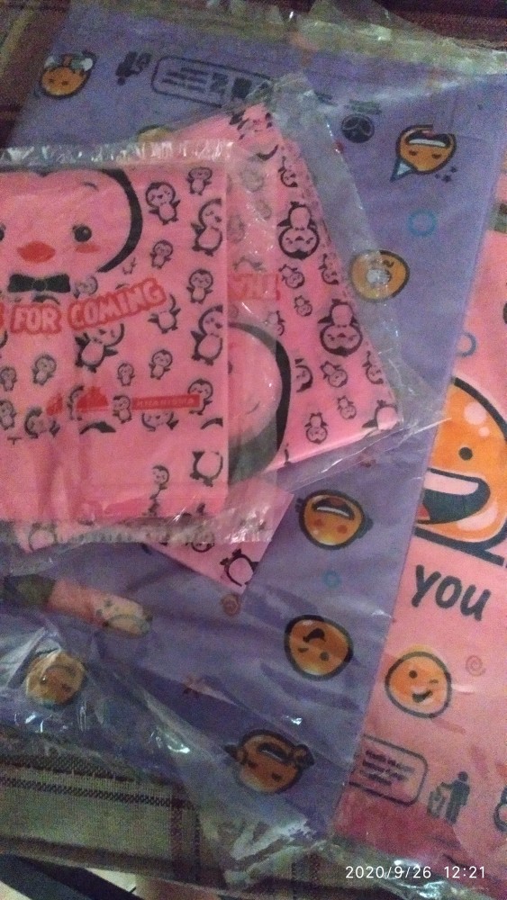 Kantong Kresek Smile/kresek Motif Smile/ Kresek Olshop Tanggung Tipis 25x35 Cm Termurah