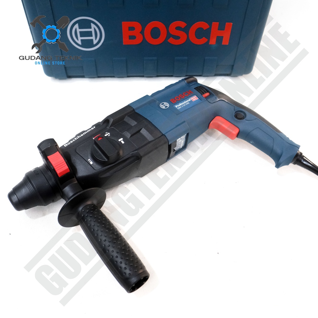 Rotary Hammer 24mm BOSCH GBH2-24DRE / Mesin Bor Tangan Bobok Beton Tembok GBH 2 24 DRE - Bor SDS Plus GBH 2-24DRE BOSCH