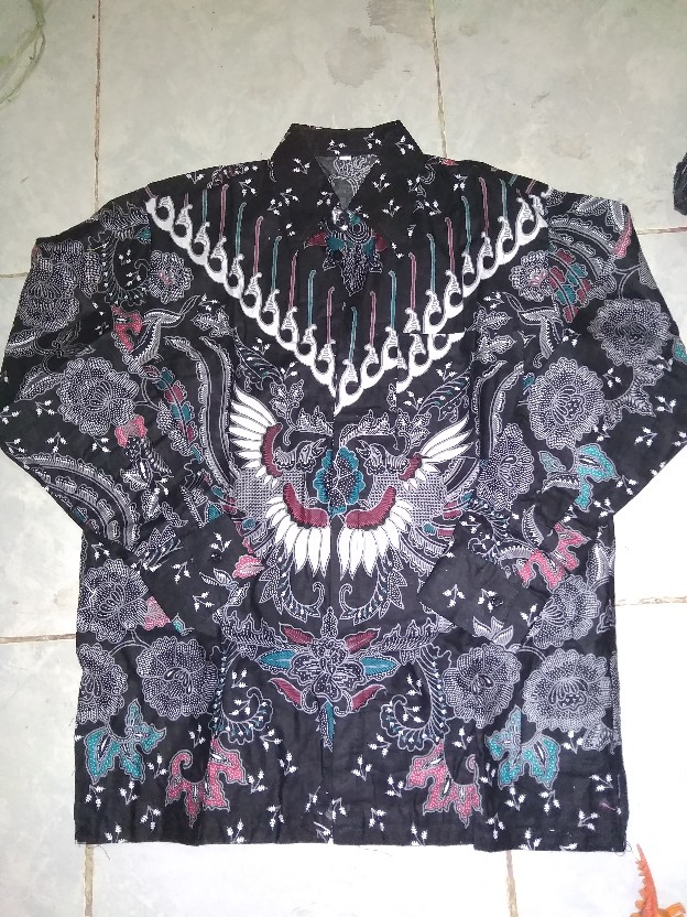 Kemeja Batik Pria Ppbtk07 Modern Lengan Panjang Casual Modis Trendy Masa Kini M L Xl Asli Pekalongan