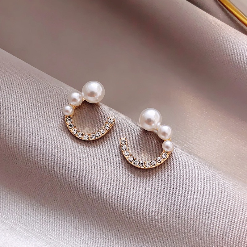 Anting AT192 Perak / Silver S925 Anting Unik Lucu Keren Fashion Wanita / Deluna/BS