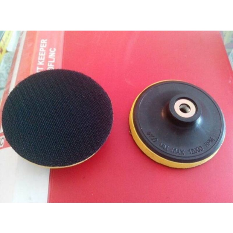 sanding pad velcro 4"