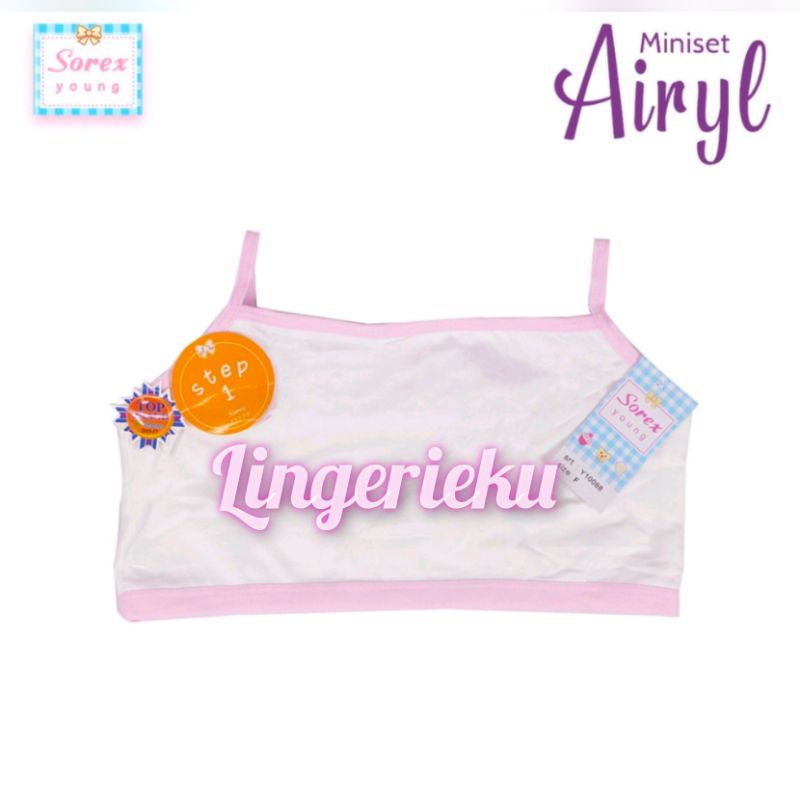 Sorex Y 10088 Miniset Anak Perempuan Remaja Step 1 Freesize Tanpa Kawat