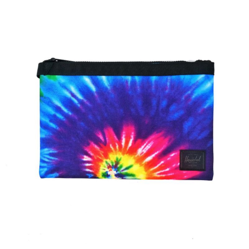Pouch Herschel Network Large Rainbow Tie Dye Original