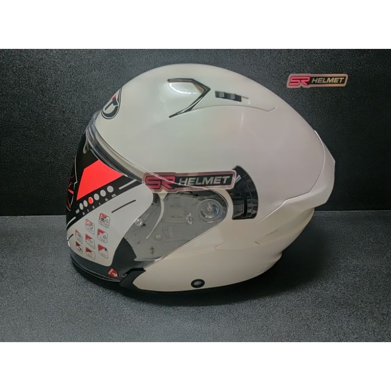 KYT Nfj White Plain Solid