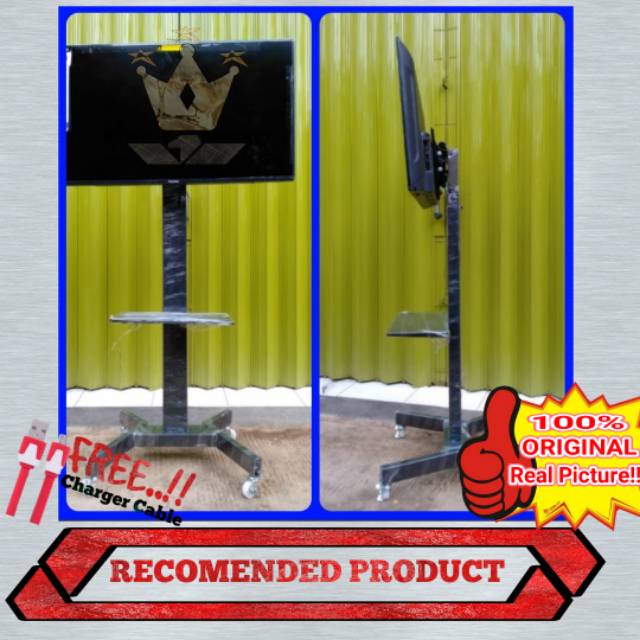 Bracket Standing Tv for size 60 55 50 49 43 42 32 High Quality Material Tebal