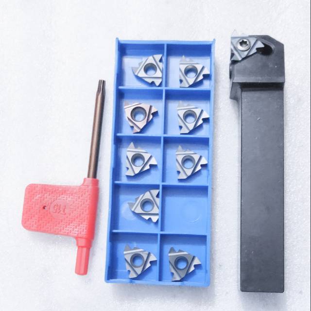 HOLDER PISOU BUBUT  LUAR CQ6230/6232 SER 1616 K16 SET 10PCS INSRT