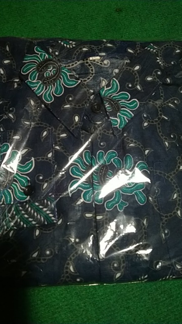 Kemeja Batik Pria Lengan Panjang Murah Size M L Xl Xxl  Bswart Batik Hrb026