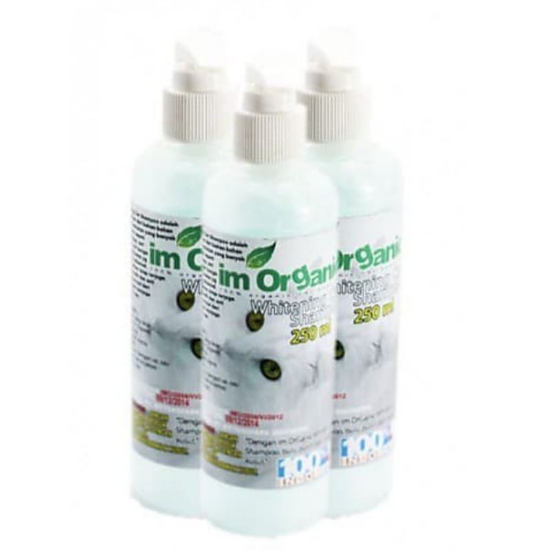 Sampo im Organic Whitening 500ml Cat Shampo im organik Shampo Kucing