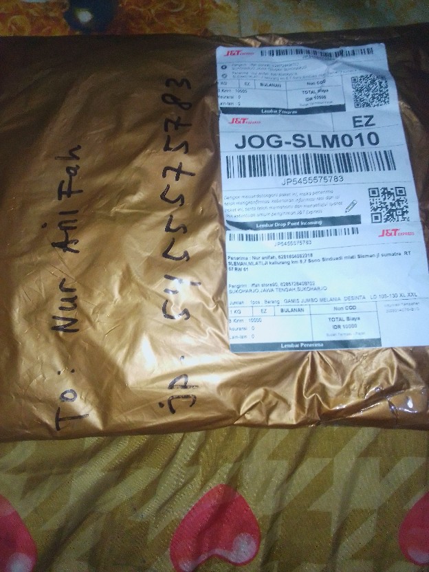 Restok Gamis Jumbo Ld105-130 Bahan  Calvin Jeans Oscar Sultan Motif Batik Print