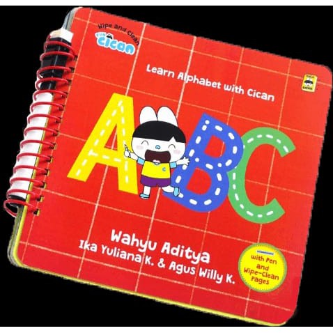 Buku Board Book Fun With Cican Learn Alphabet and Numbers Bk0126