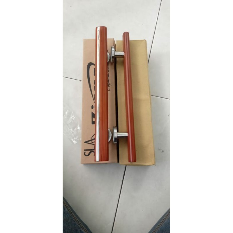 Handle Pintu Rumah coklat/ Tarikan Pintu Rumah / Gagang Pintu Minimalis Stainless