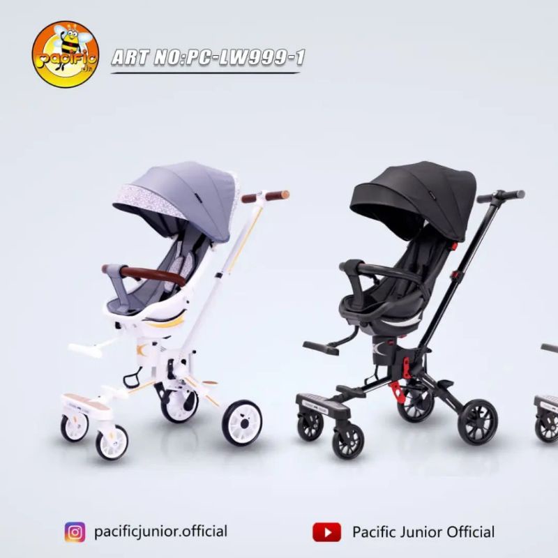 READY STOK STROLLER MAGIC PASIFIC LW999-1/KERETA DORONG BAYI