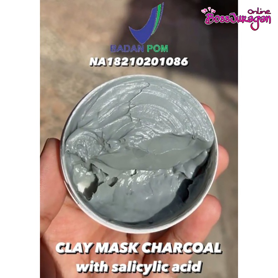 (BOSS) Cica Nature Clay Mask | Saffron / Mugwort / Charcoal mask