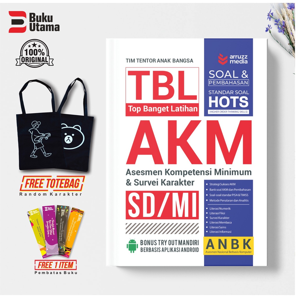 Jual Terbaru Buku Top Banget Latihan Akm Asesmen Nasional Sd Akm