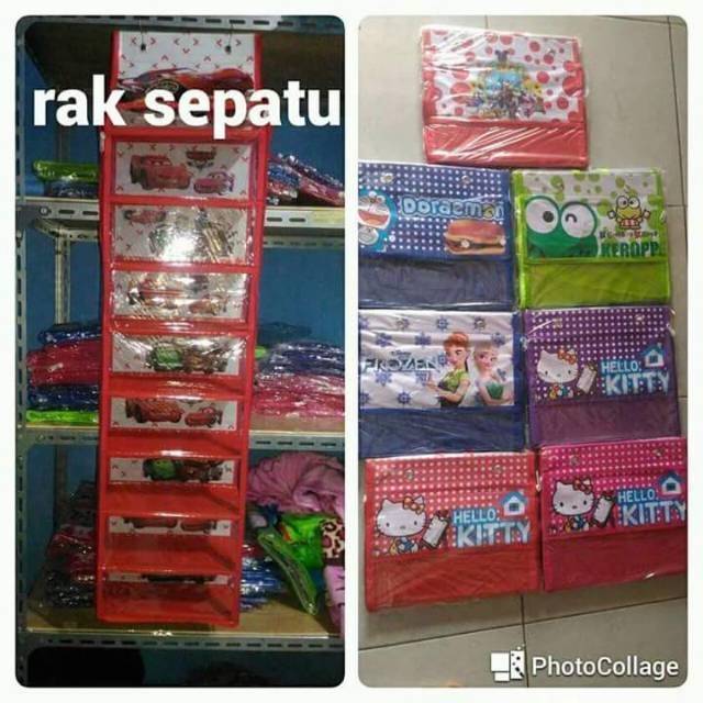 1 KILO 3 PCS RAK SEPATU GANTUNG HSO RESLETING