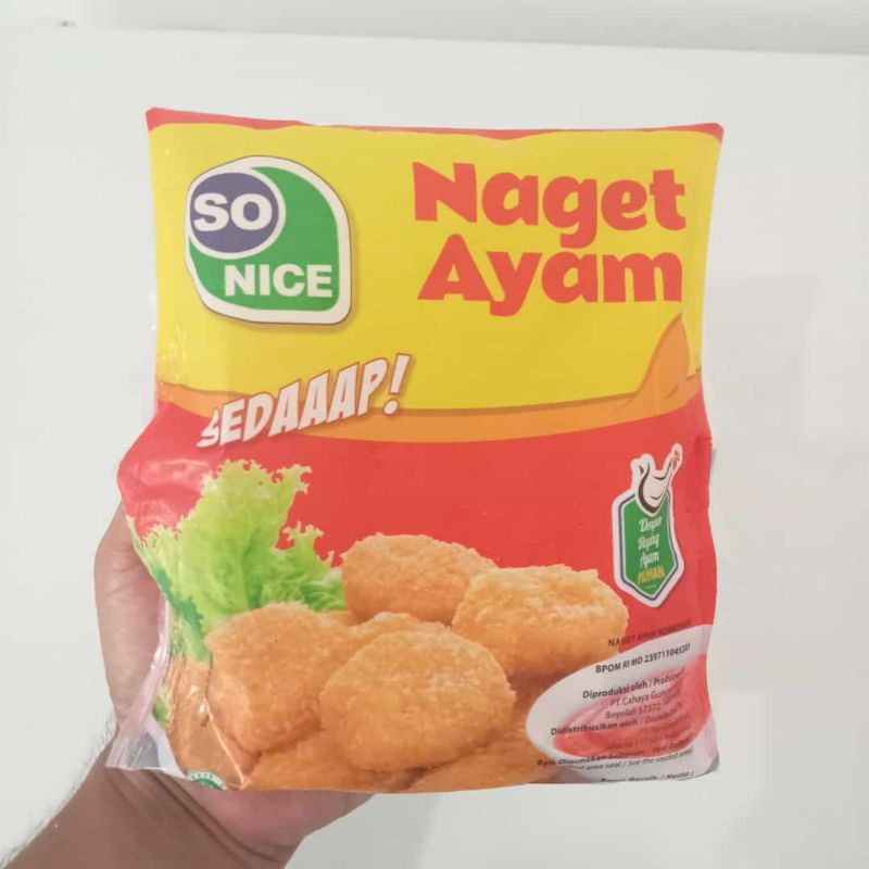 

So Nice Chicken Nugget sedaap 250gr