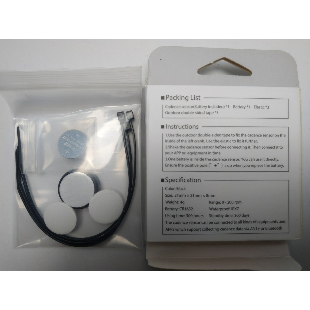 CYCPLUS C2 - Smart Cadence Sensor - Bluetooth and ANT Multi Protocol