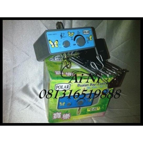 Produk Terlaris Ayunan Bayi Elektrik / Ayunan Bayi Otomatis / Ayunan Bayi Listrik Merk Polar Type