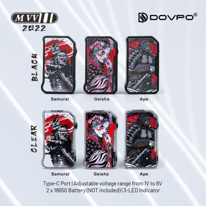 VAPE POD SIAP NGEBUL DOVPOO MVV2 AUTHENTICS TERMURAH