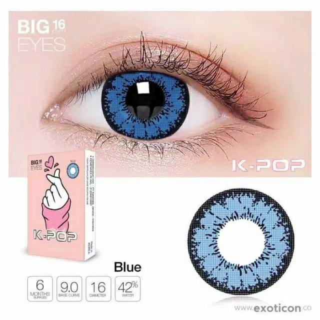 SOFTLENS KPOP BY X2 FREE LENSCASE / SOFLENS / SOFTLEN / EDP