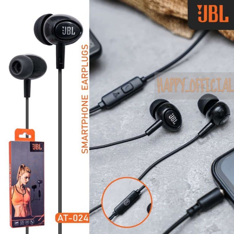 (RA) HF HEADSET JBL AT-024 EXTRA BASS PACKING IMPORT