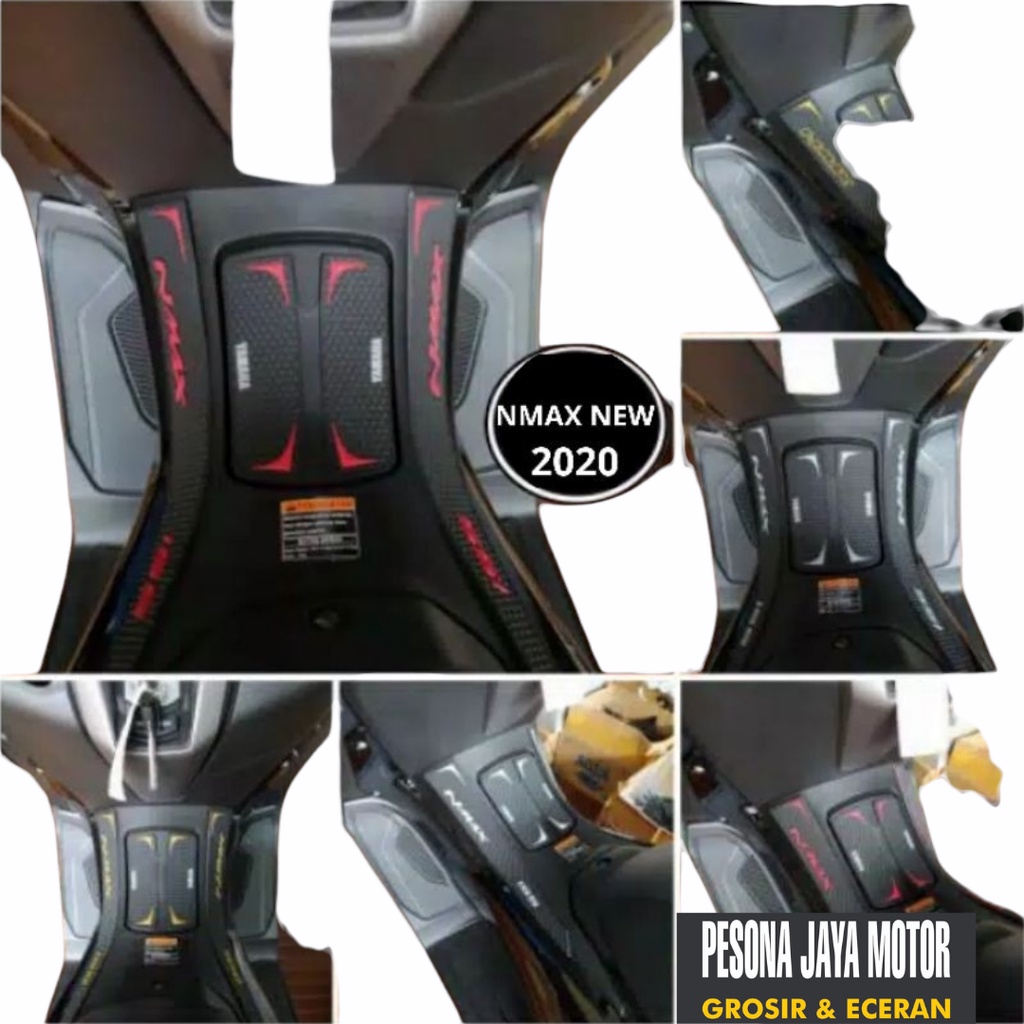 Tankpad Nmax Tangpad Nmax Deckpad Nmax List Body Nmax Karet Premium Produk Akai Racing Original  FOURSIX_46