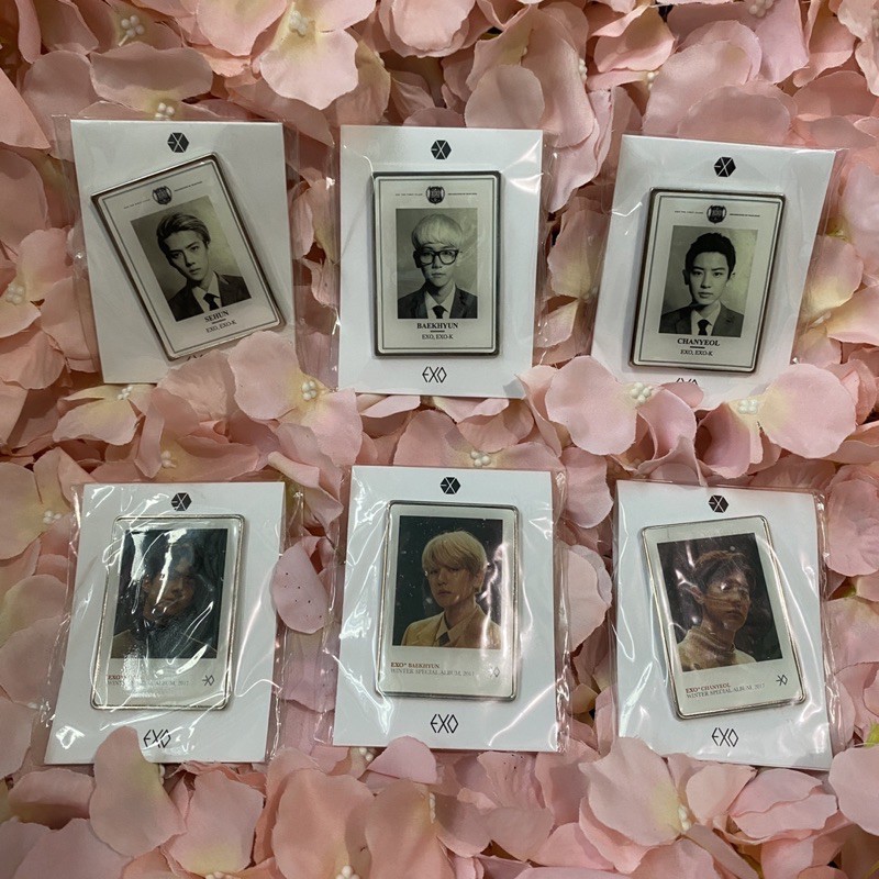 EXO OFFICIAL BADGE ( SEHUN BAEKHYUN CHANYEOL )