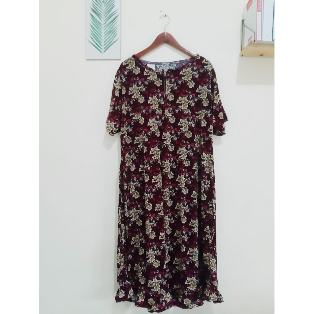 Daster Jersey Premium Korea | Daster Ruffle Busui Friendly