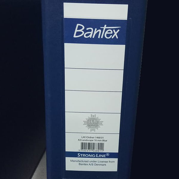 Ordner Bantex A3 Landscape 70mm 1468 (LAF/Lever Arch File) (PCS)