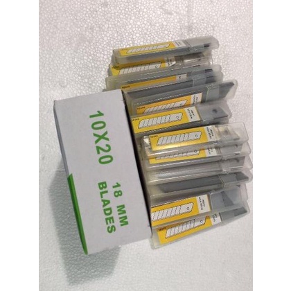 

Mata Cutter Refil Cutter Ukuran Jumbo 1pack Isi 10pcs arttec93 Segera Beli
