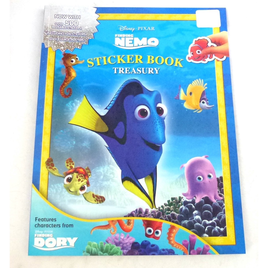 

BUKU AKTIVITAS ANAK STICKER BOOK TREASURY FINDING NEMO
