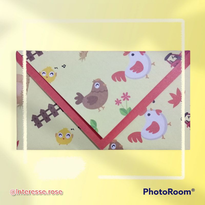 

Amplop Lucu Motif Binatang /Amplop Lebaran /Amplop Tahun Baru/ Amplop Origami