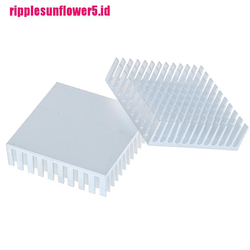 2pcs Radiator heatsink aluminum 40x40 X 11mm Untuk Pendingin cpu