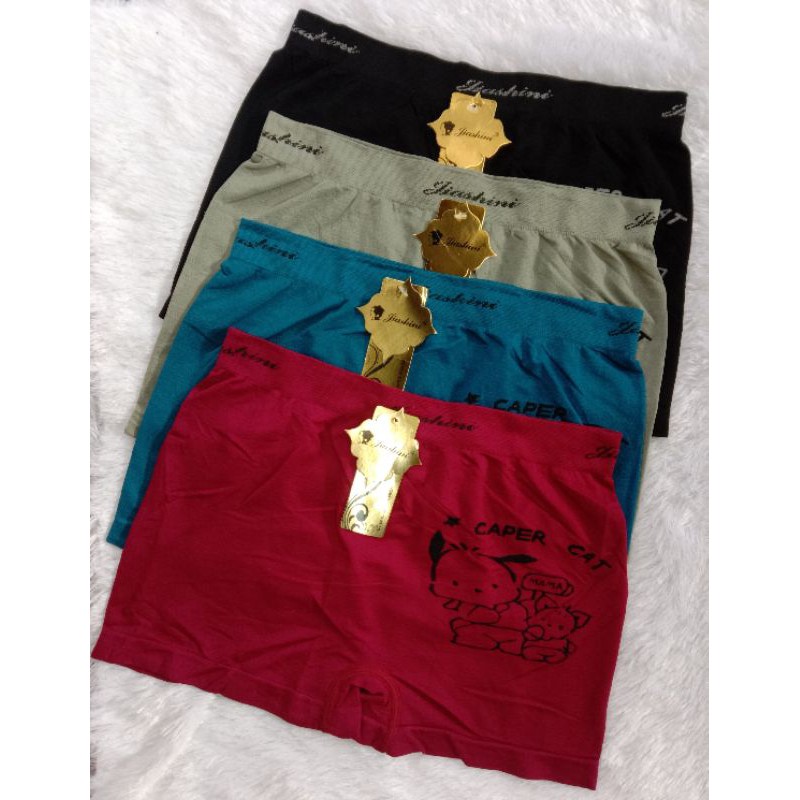 CD boxer wanita jiashini rajut