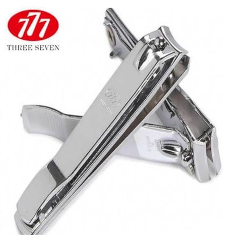 Gunting Kuku 777 (three seven ) Stainless BESAR Made In KOREA THREE SEVEN NAIL CLIPPER 777