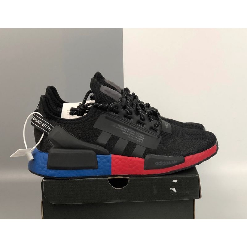 adidas nmd r1 carbon red white black