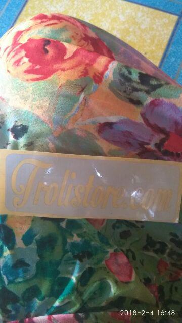 Trolistore Batik Kemeja Pria Motif Plat Biru Lengan Pendek Seragam Batik Grosir Batik Murah