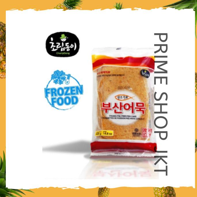 

Choripdong Frozen Fish Cake Busan 420gr - Odeng Omuk Empek Korea 9pcs