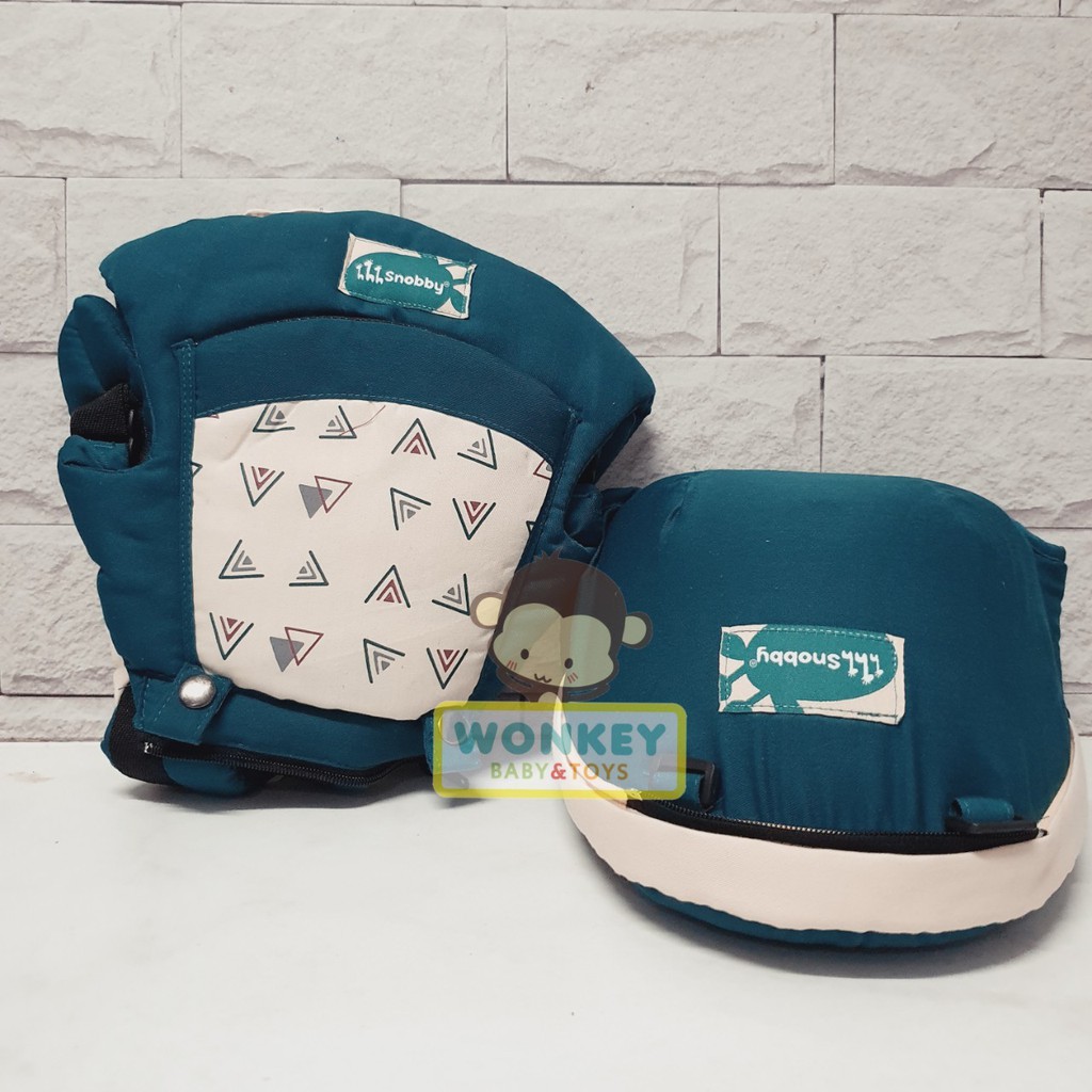 Snobby Gendongan Hip Seat 6 Posisi TPG5745 + saku aplikasi Ivory Series