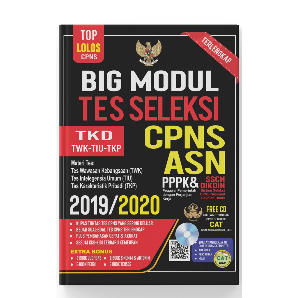 Big Modul Tes Seleksi Cpns Asn 2019 2020 Shopee Indonesia