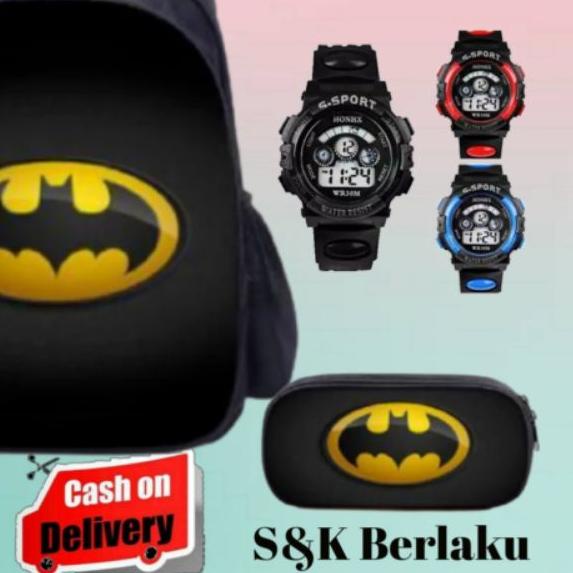 ➲ Tas ransel anak laki-laki karakter Batman - tas anak ✧