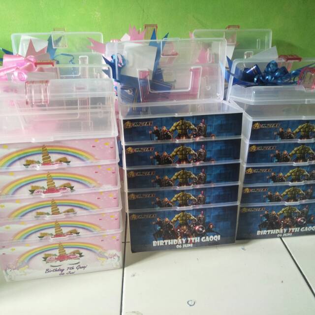 

Souvenir case box multifungsi
