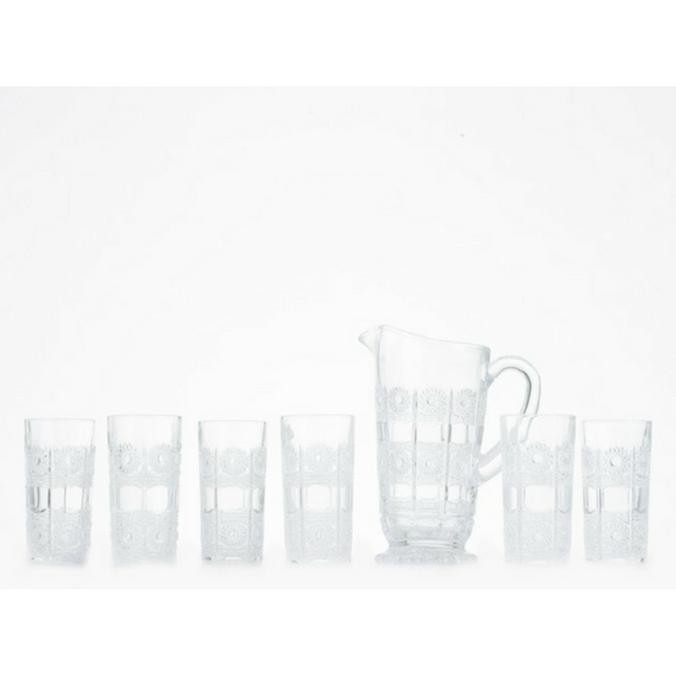 Pitcher Set Capodimonte (Dengan 6 Gelas)