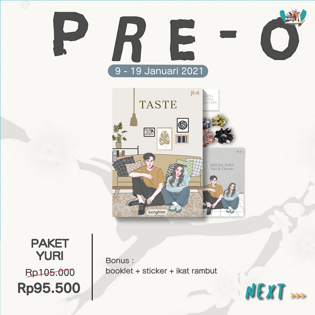 Novel Taste Penulis: Kcng hitam-PAKET YURI