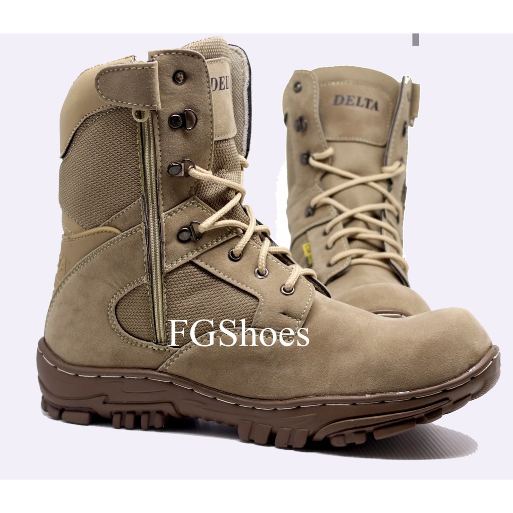 Model Baru Sepatu Delta Premium  8 Inch Sepatu Boots Tactical PDL TERLARIS TERMURAH