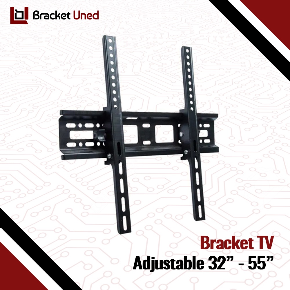 Bracket TV 50 55 43 32 40 43 42 49 Inch Cocok Semua Merk Tv Tebal 2 Arah Waterpass Nunduk Dangak Universal Breket TV Briket TV Braket TV Bracket TV 55 Inch - 32 In BU1