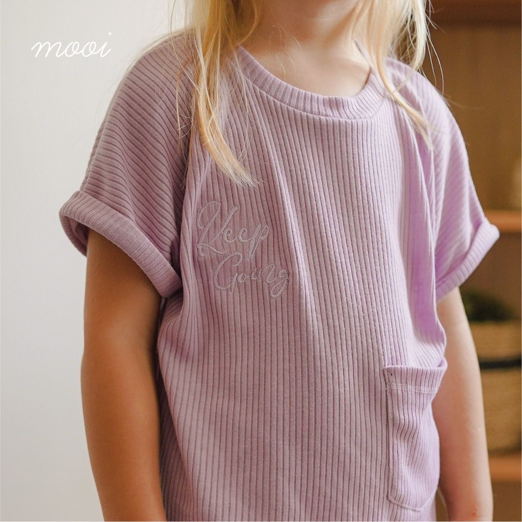 Mooi Sheo Rib Set / Setelan Anak Unisex