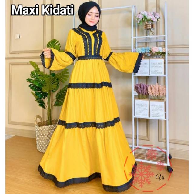 Gamis remaja polos model terbaru kekinian 2021/ Baju Gamis wanita murah / 2021 Terbaru Super Kek Nm