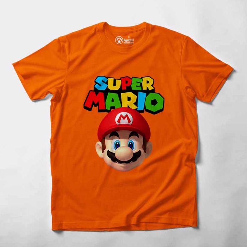 Kaos Atasan Anak Laki Laki Kids T Shirt Super Mario