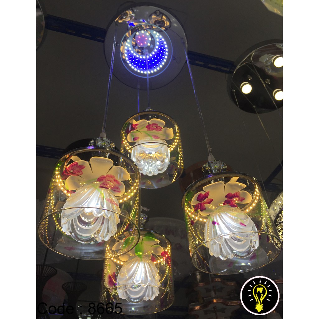  lampu  hias gantung ruang  tamu  full led  8665 Shopee Indonesia